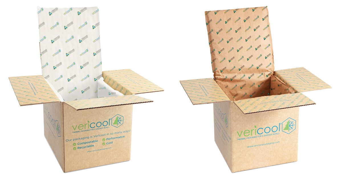 Two examples of Vericool Plus Fiber boxes.